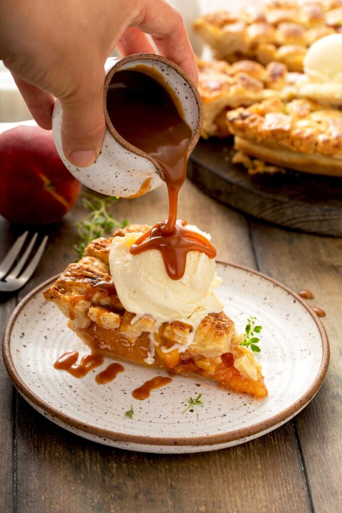 Salted Caramel Sauce - Homemade 8 oz Jar