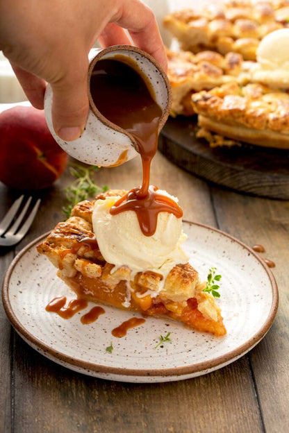 Salted Caramel Sauce - Homemade 8 oz Jar